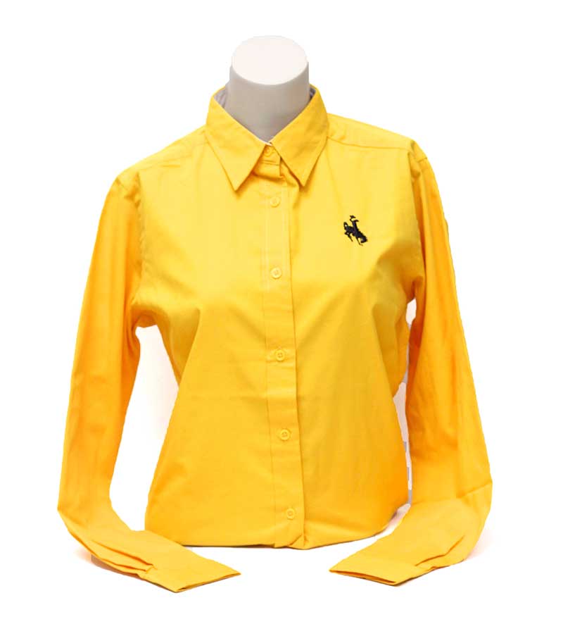 yellow dress shirt womens