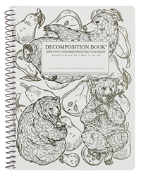 Coilbound Decomposition Book Pear Bears