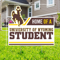 CDI® Lawn Sign Home of a University of Wyoming Student