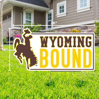 CDI® Lawn Sign Wyoming Bound