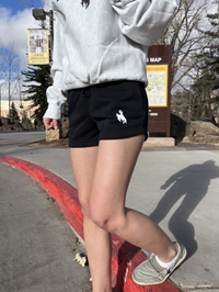 Nike® Ladies French Terry Bucking Horse Shorts