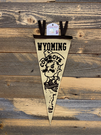 Collegiate Pacific® Vertical Wyoming with Pistol Pete Pennant