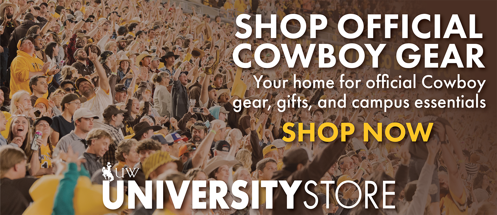 Shop official Cowboy gear. Your home for official Cowboy gear, gifts, and campus essentials. Shop Now!
