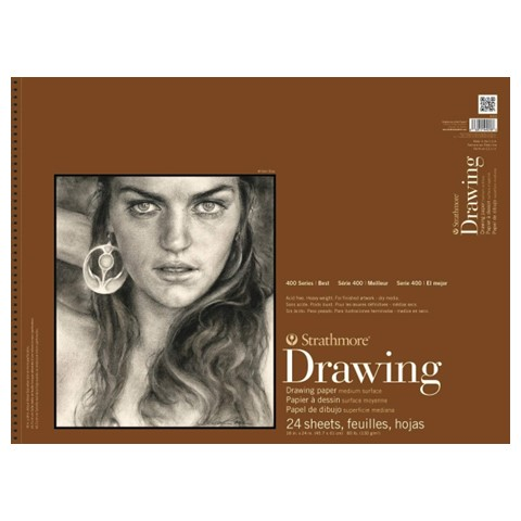 Strathmore Drawing Pad 18" x 24" (SKU 104440301620)