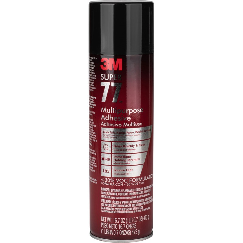3M Super 77 Multipurpose Spray Adhesive (SKU 104490661294)