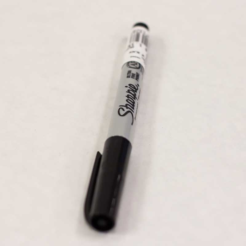 Sharpie Permanent Marker Ultra Fine in Black