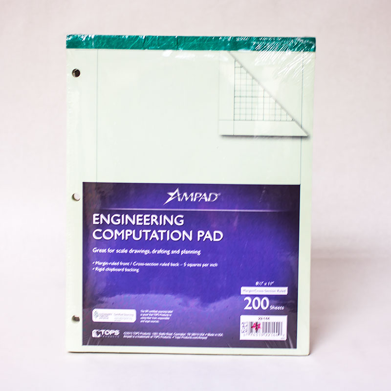 200 Sheet Engineering Comp Pad