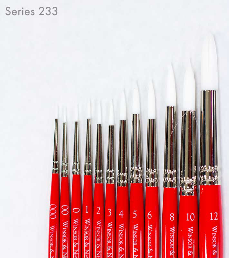 Winsor & Newton University Series Acrylic Brushes