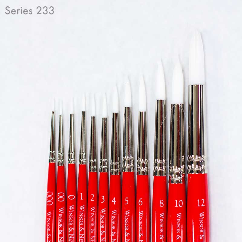 University Brushes in Assorted Sizes