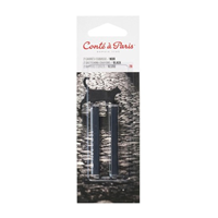 (Also Provided in Art Kit for ART:1005) Conte Crayon 2 Pack - Black 2B
