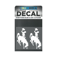 CDI Corp. Colorshock™ Bucking Horse Right Facing Small 2 Pack Decal - main view
