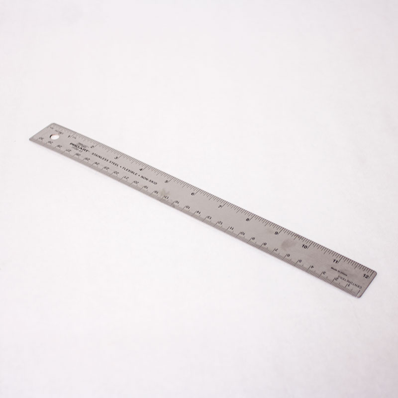 Ruler 12" Stainless Cork