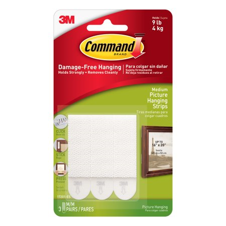Command Medium Picture Hanging Strips (SKU 127552261294)