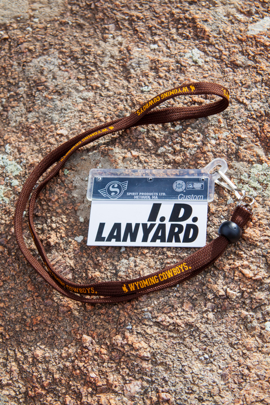 Spirit Products Ltd. ID Holder Wyoming Cowboys Lanyard (SKU 130587151320)