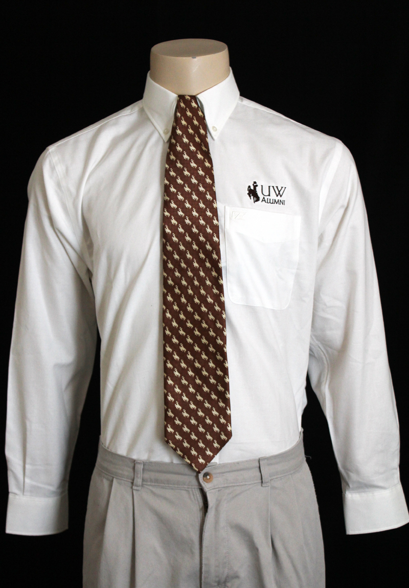 UW Alumni Long-Sleeve Button-Up Shirt