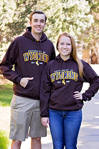 Champion® Embroidered University of Wyoming Hoodie