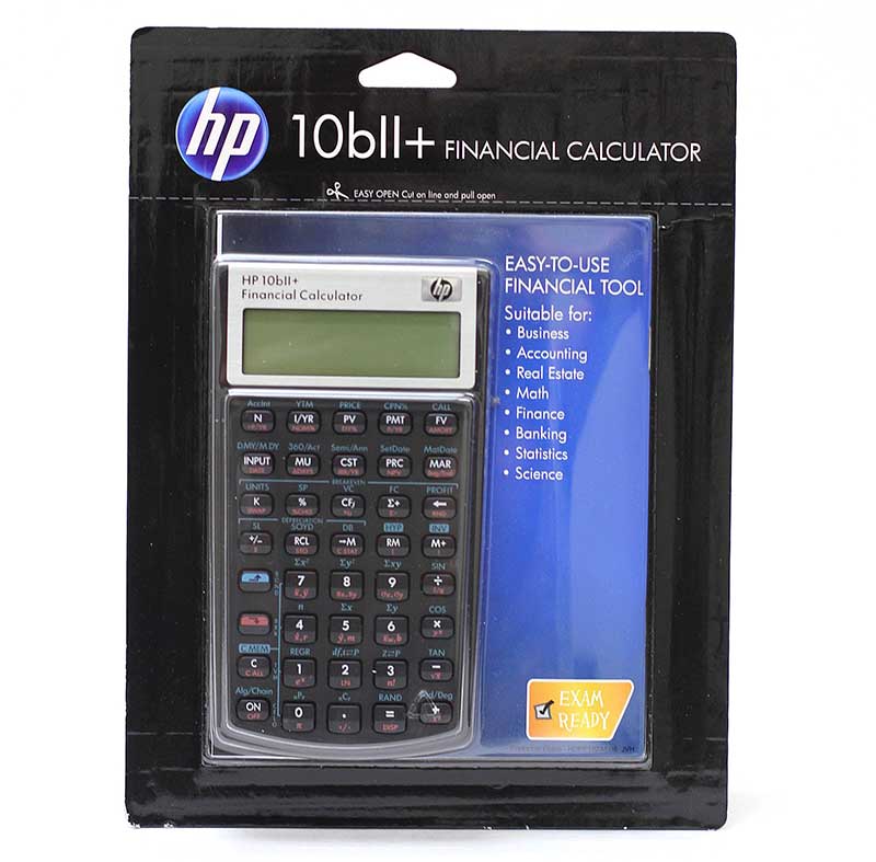 Calculator Hp10bii *Plus* Financial (SKU 133540151587)