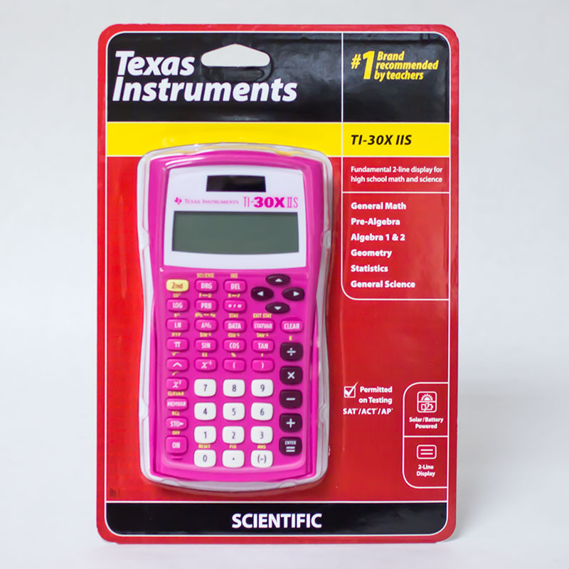 Texas Instruments® Pink TI-30X IIS