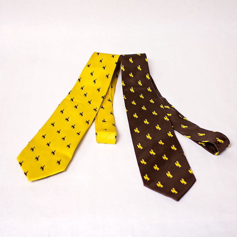 Silk Tie with Scattered Bucking Horse (SKU 133733441583)