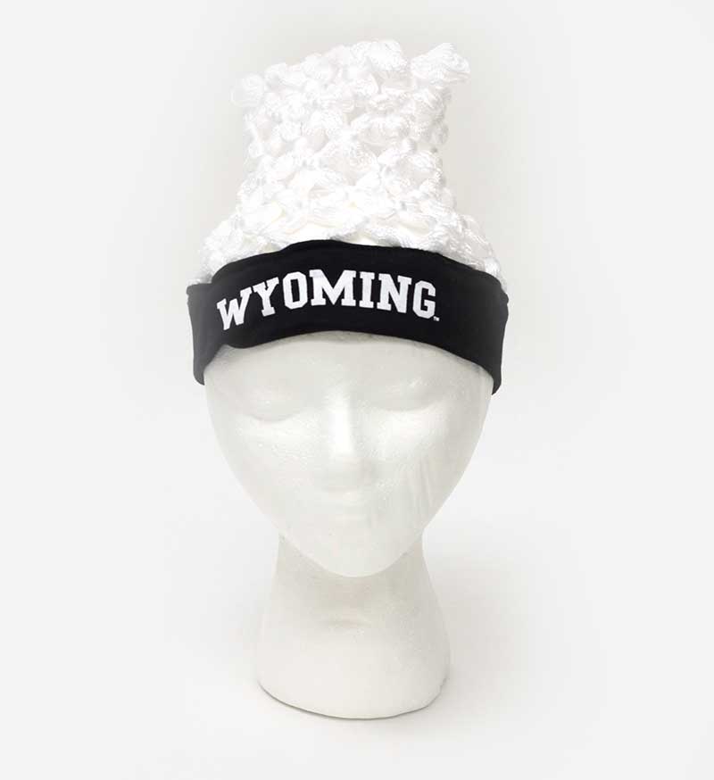 Wyoming Basketball Hoop Headwear