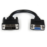 Startech 8" Dvi To Vga Cable