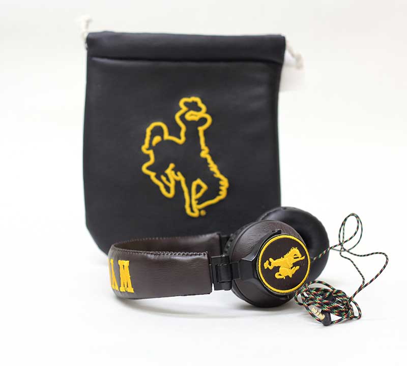 Wyoming Bucking Horse Custom Headphones
