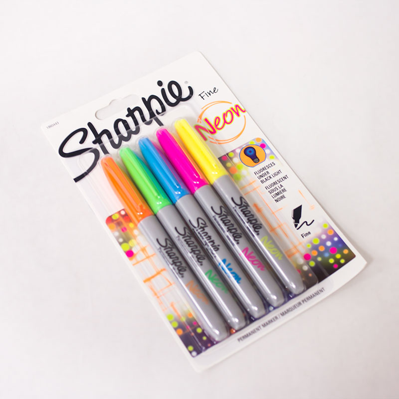 Neon 5 Pack Sharpies