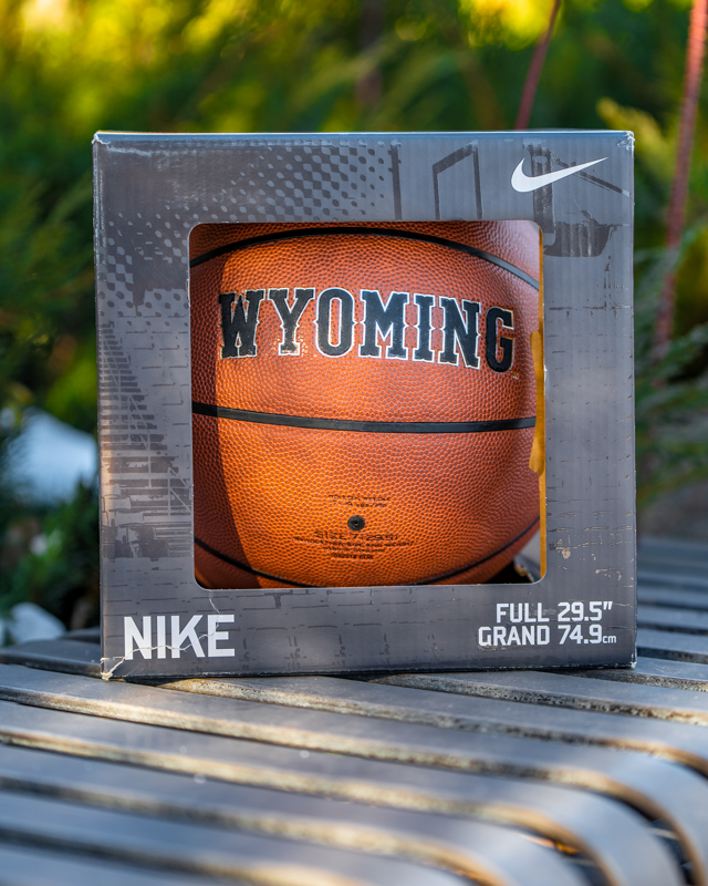 Full Size Replica Wyoming Basketball (SKU 136233401323)