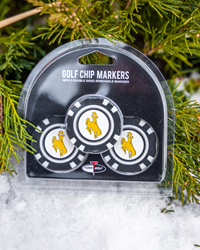 3 Pack Bucking Horse Golf Marker Chips