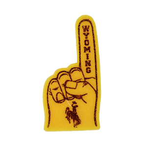 Spirit Productions® Mini Wyoming Foam Finger - main view