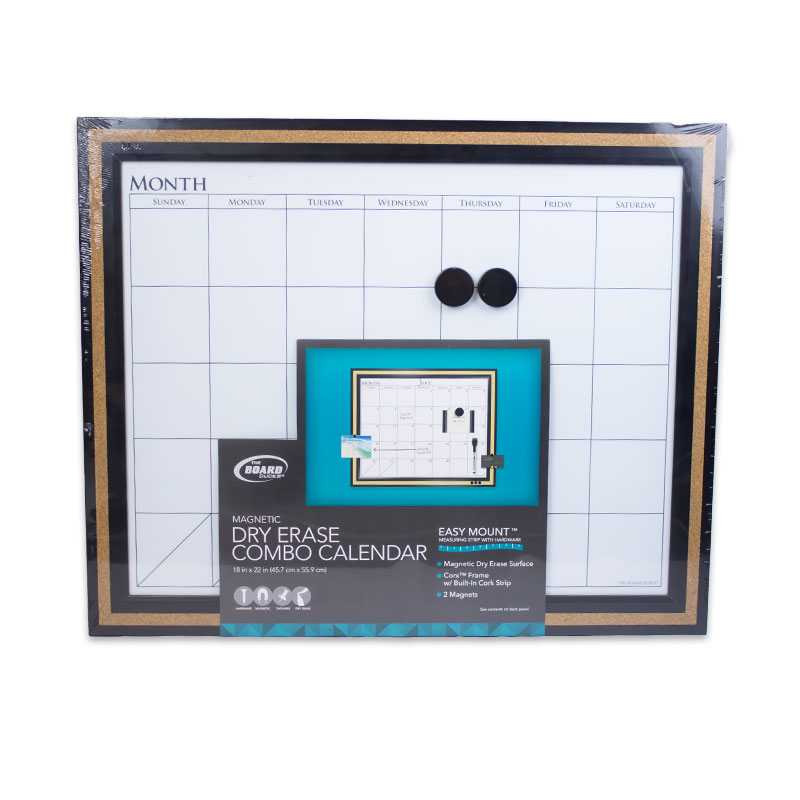 Magnetic Dry Erase Combo Calendar