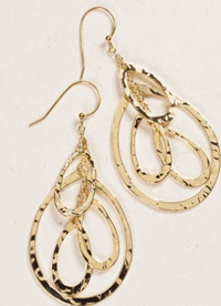 Holly Yashi Gold Fantasy Earrings