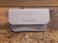 Vera Bradley Snap & Zip Case In Dove Gray