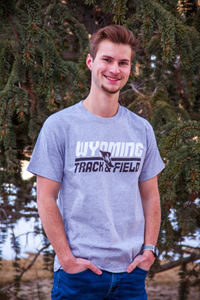 Grey Wyoming Sports Tee