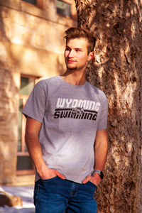 Grey Wyoming Sports Tee