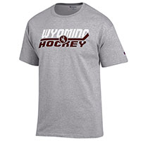 Grey Wyoming Sports Tee