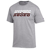 Grey Wyoming Sports Tee