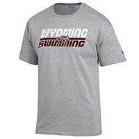 Grey Wyoming Sports Tee