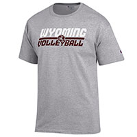 Grey Wyoming Sports Tee