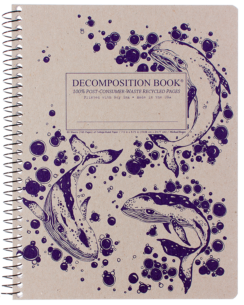 Coilbound Decomposition Book Humpback Whales (SKU 137242141501)