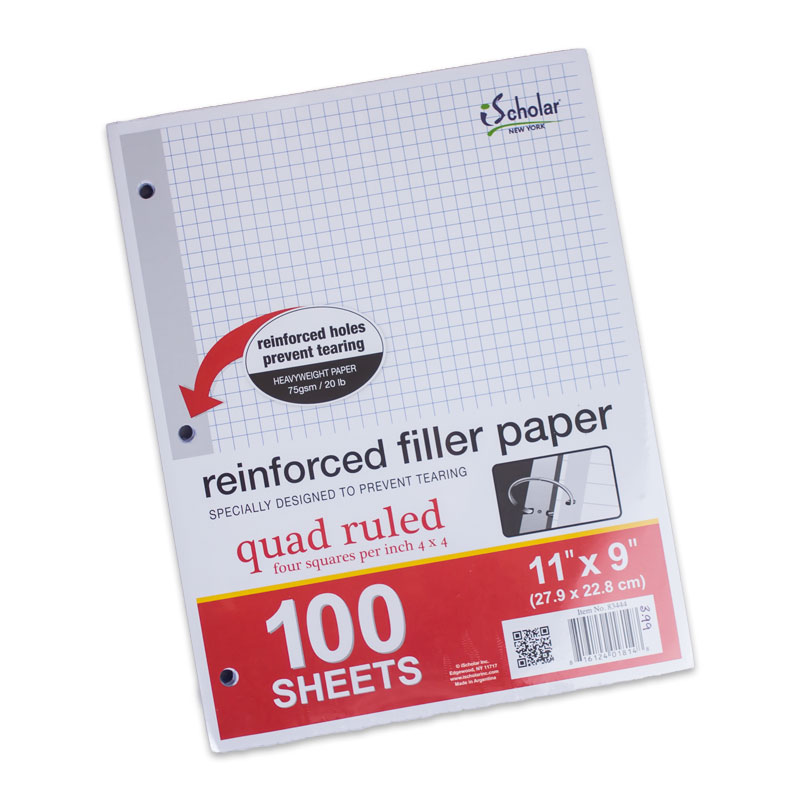 Filler Paper 5X5 (SKU 137284891294)