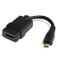 StarTech 5in High Speed HDMI® Adapter Cable - HDMI to HDMI Micro - F/M