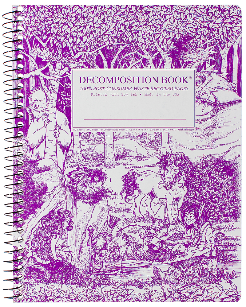 Coilbound Decomposition Book Fairy Tale Forest (SKU 137459501501)