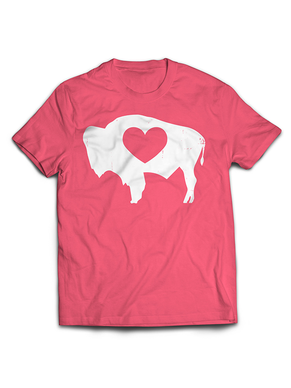 CI Sport® Ladies Buffalo Heart Tee