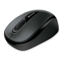 Microsoft Wireless Mobile Mouse 3500- Gray