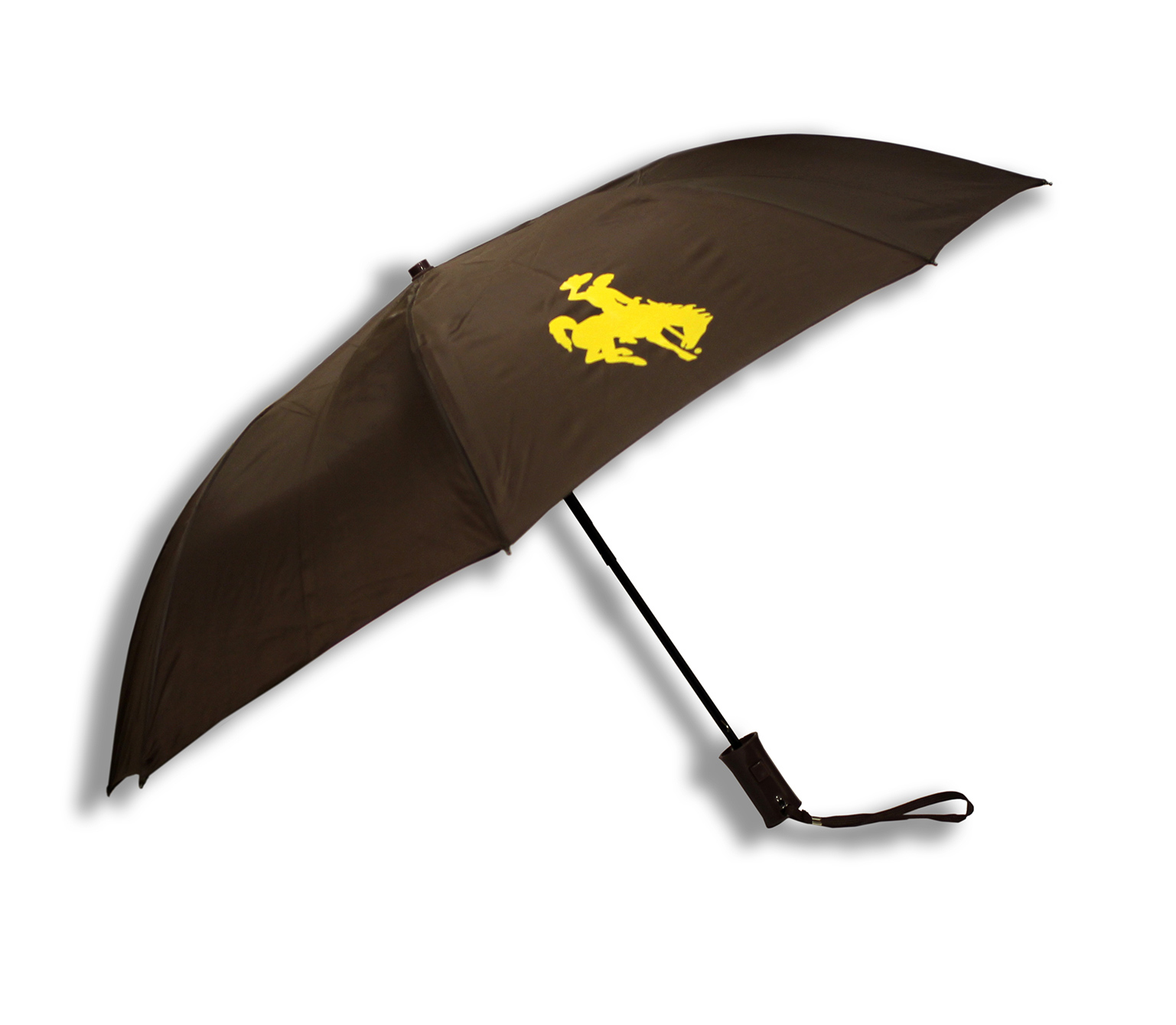 Brown Bucking Horse Umbrella 42"