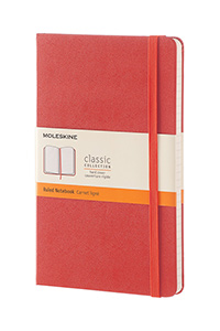 Moleskine® Hard Cover Ruled Notebook