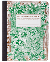 Decomposition Book Succulent Garden