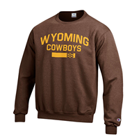 1C. Champion® Wyoming Cowboys Crew