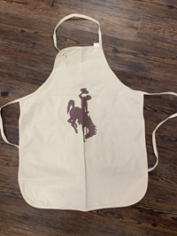 Natural Canvas Bucking Horse Apron
